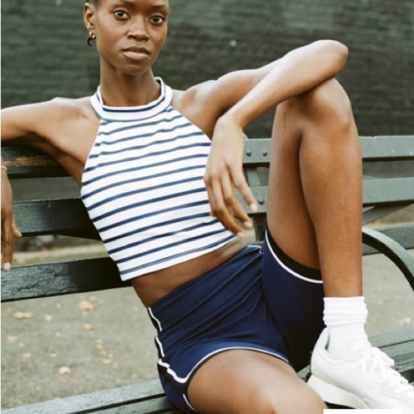 Stade Breton stripe sports bra - Picture 1 of 5